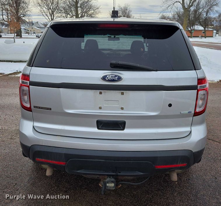 image for item ES2619 2015 Ford Explorer Police Interceptor SUV