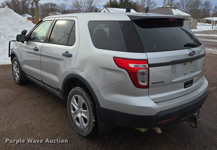 image for item ES2619 2015 Ford Explorer Police Interceptor SUV