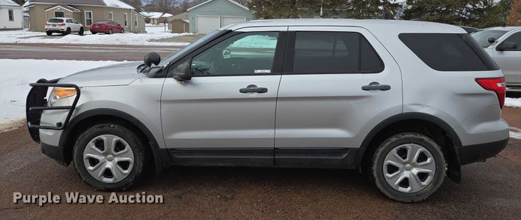 image for item ES2619 2015 Ford Explorer Police Interceptor SUV