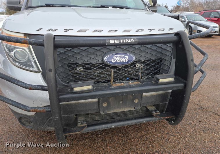 image for item ES2619 2015 Ford Explorer Police Interceptor SUV