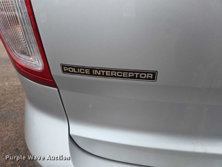image for item ES2619 2015 Ford Explorer Police Interceptor SUV