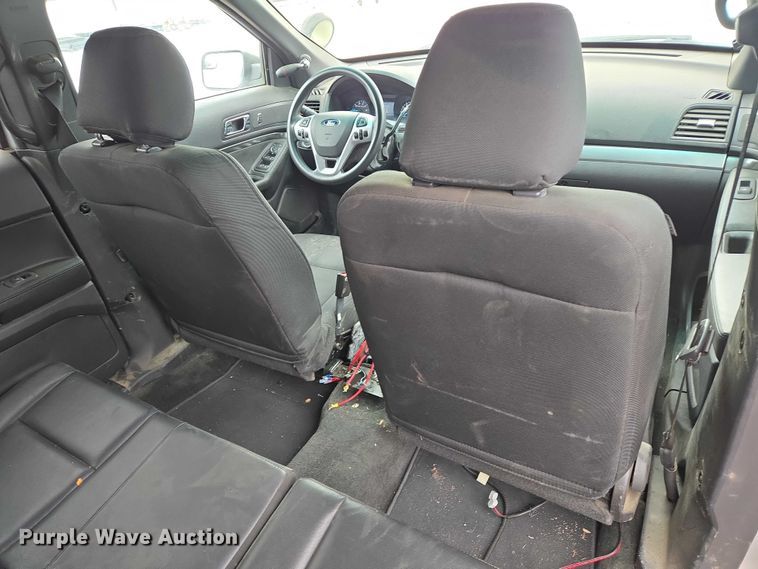 image for item ES2619 2015 Ford Explorer Police Interceptor SUV