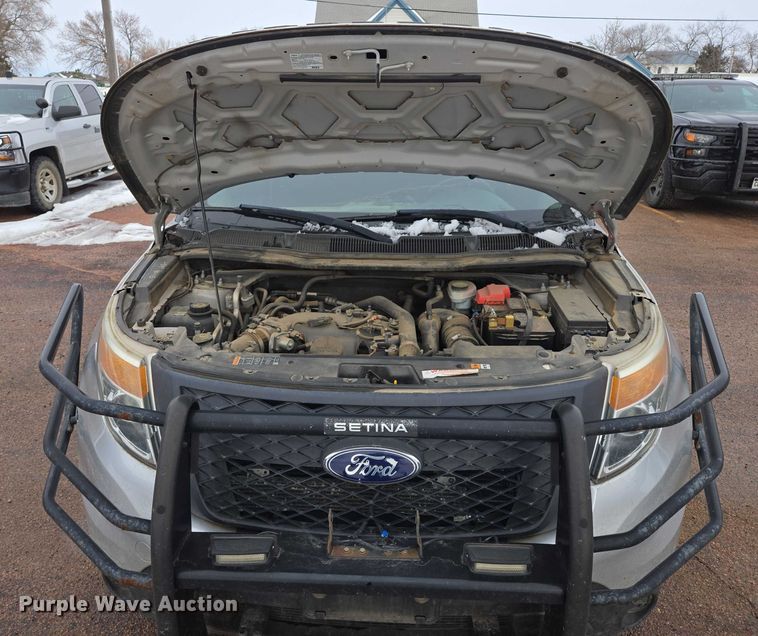 image for item ES2619 2015 Ford Explorer Police Interceptor SUV