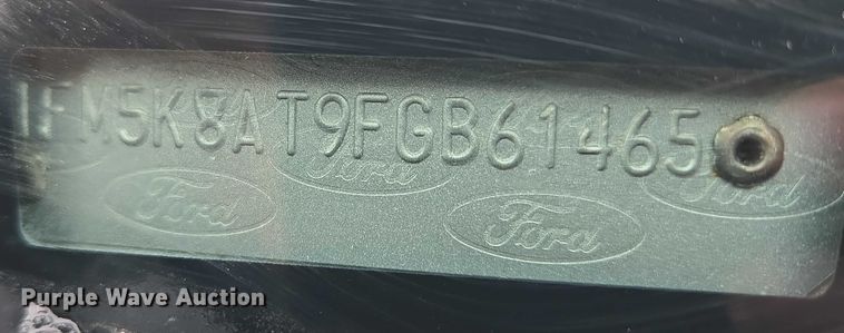 image for item ES2619 2015 Ford Explorer Police Interceptor SUV