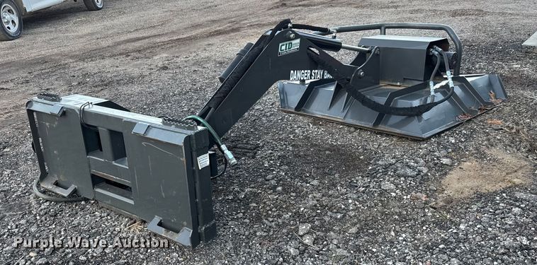 image for item ET4016 CID SBC skid steer articulating brush mower