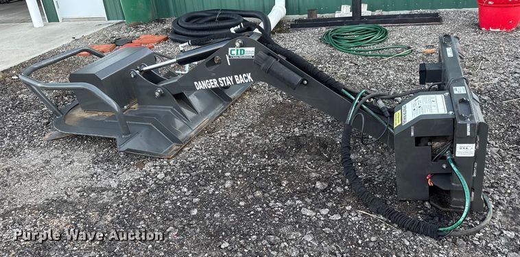 image for item ET4016 CID SBC skid steer articulating brush mower