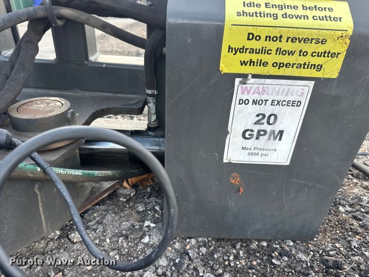 image for item ET4016 CID SBC skid steer articulating brush mower