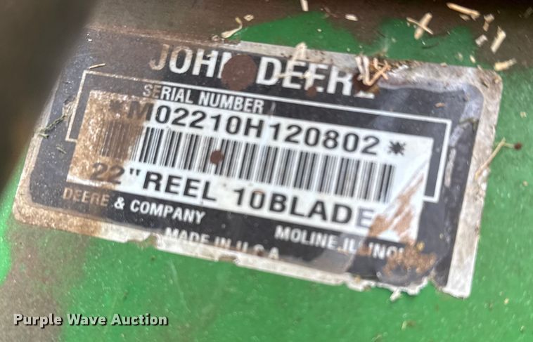 image for item ET4017 John Deere  3235C reel mower