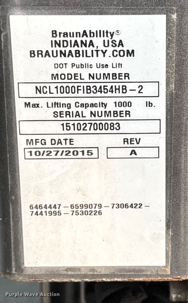 image for item ET4045 2016 Ford E450 shuttle bus