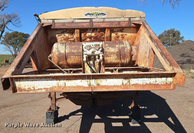 image for item EU3768 1981 Timpte-Beall bottom dump trailer