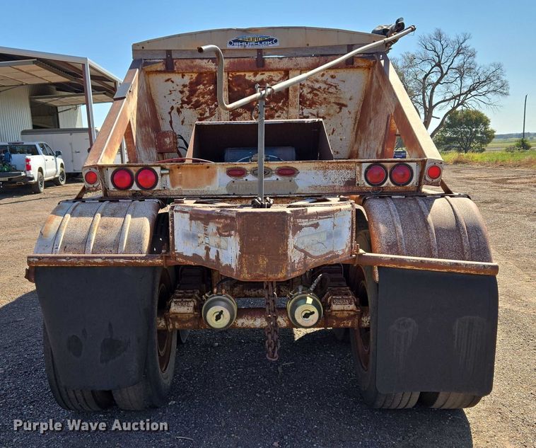 image for item EU3768 1981 Timpte-Beall bottom dump trailer