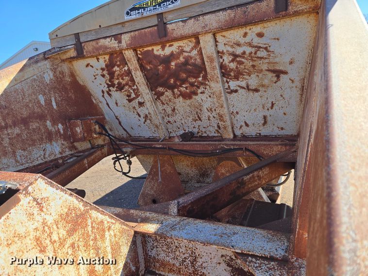 image for item EU3768 1981 Timpte-Beall bottom dump trailer