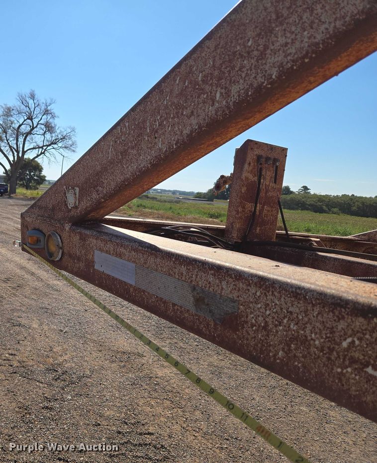 image for item EU3768 1981 Timpte-Beall bottom dump trailer