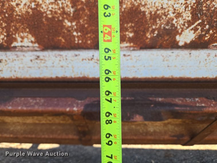 image for item EU3768 1981 Timpte-Beall bottom dump trailer