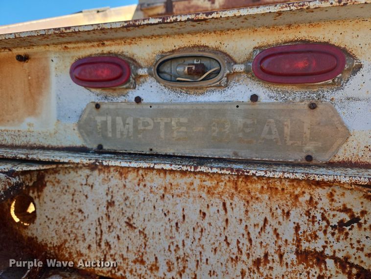 image for item EU3768 1981 Timpte-Beall bottom dump trailer