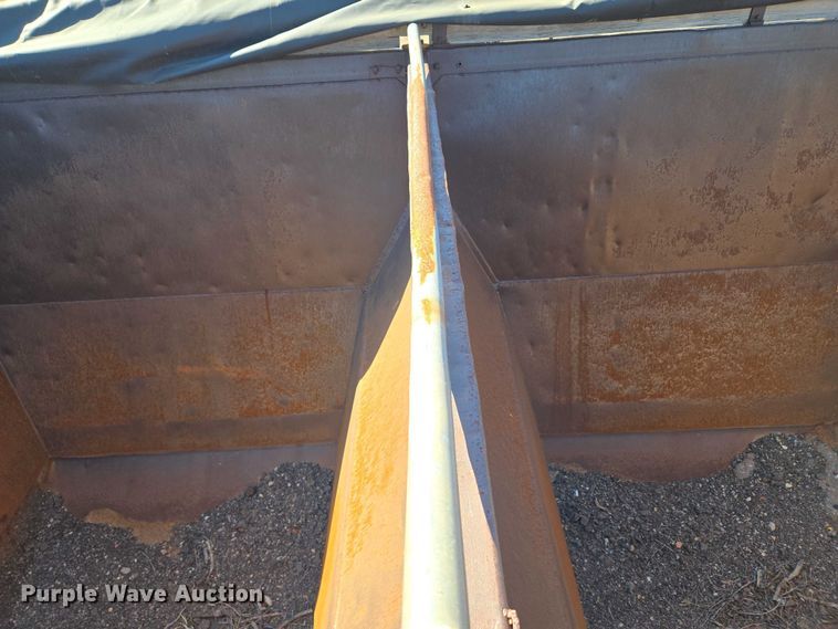 image for item EU3768 1981 Timpte-Beall bottom dump trailer