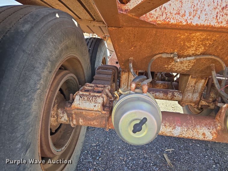 image for item EU3768 1981 Timpte-Beall bottom dump trailer