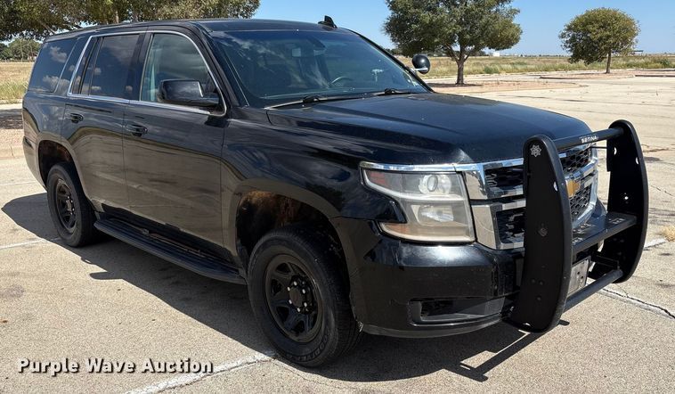 image for item EU4690 2019 Chevrolet Tahoe Police SUV