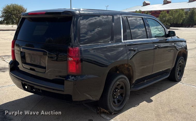image for item EU4690 2019 Chevrolet Tahoe Police SUV