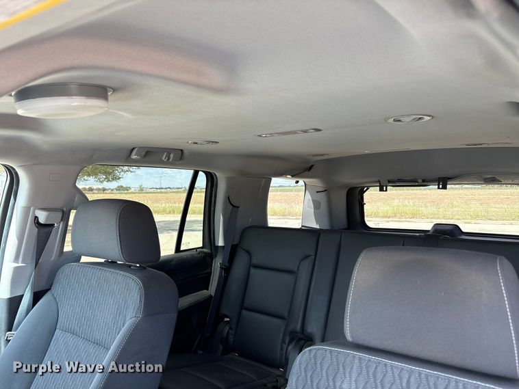 image for item EU4690 2019 Chevrolet Tahoe Police SUV