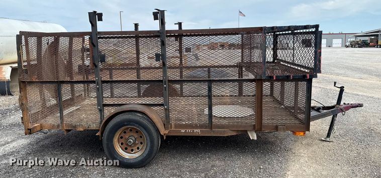 image for item EU5044 Shop built utility trailer