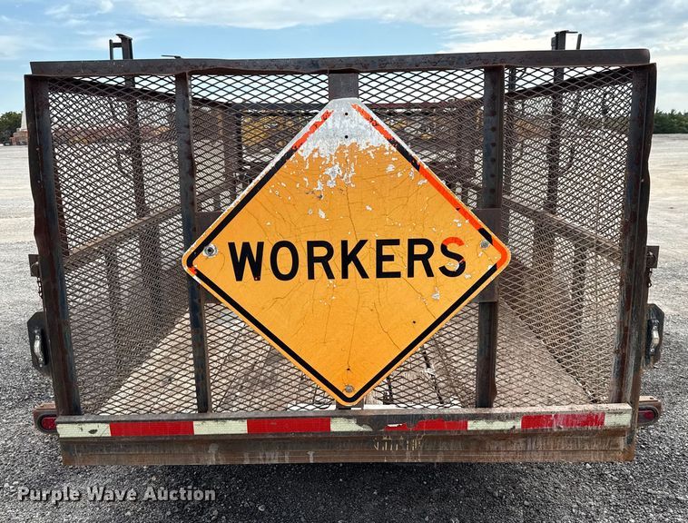 image for item EU5044 Shop built utility trailer