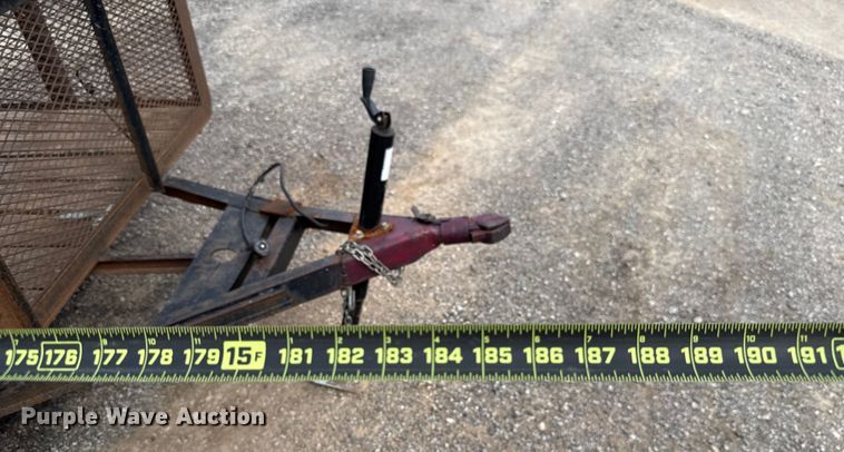 image for item EU5044 Shop built utility trailer