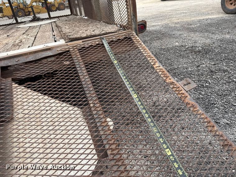 image for item EU5044 Shop built utility trailer