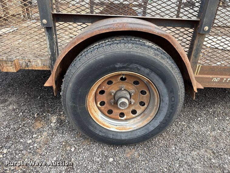 image for item EU5044 Shop built utility trailer