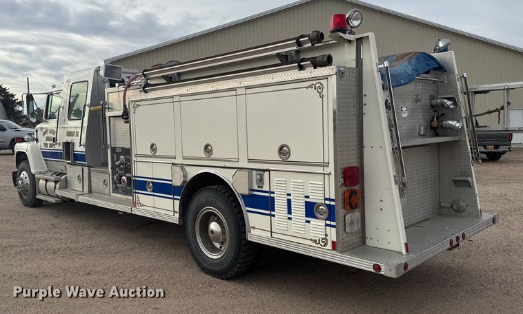 image for item EU6453 1995 Ford LN8000 fire truck