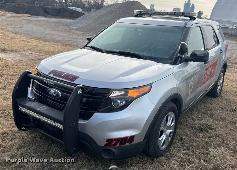 image for item EU6484 2014 Ford Explorer Police Interceptor SUV