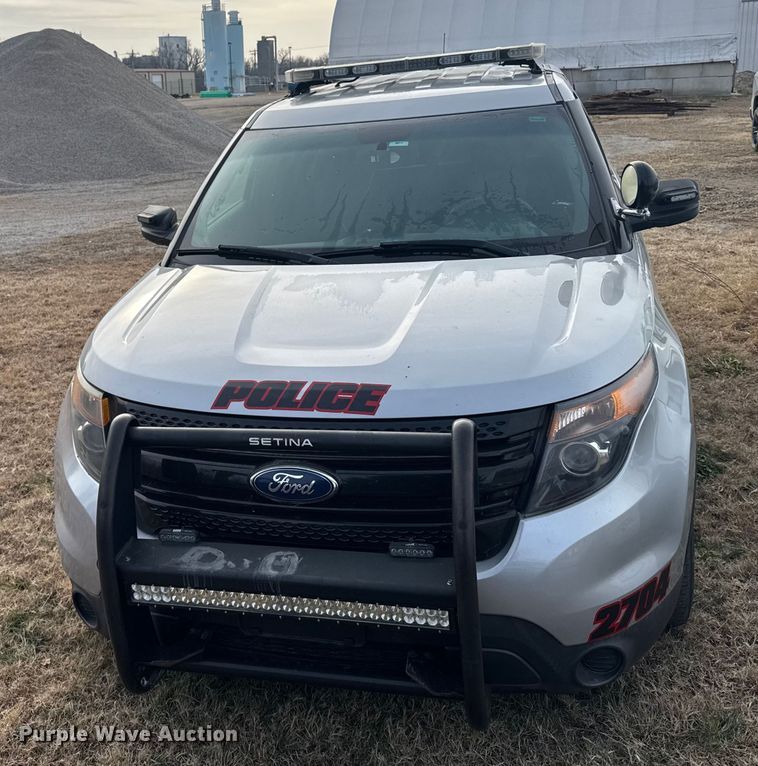 image for item EU6484 2014 Ford Explorer Police Interceptor SUV