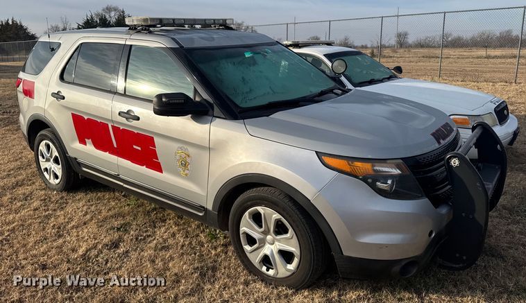 image for item EU6484 2014 Ford Explorer Police Interceptor SUV