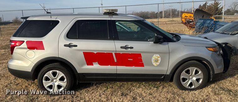 image for item EU6484 2014 Ford Explorer Police Interceptor SUV
