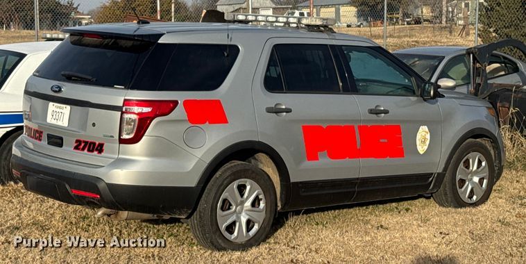 image for item EU6484 2014 Ford Explorer Police Interceptor SUV