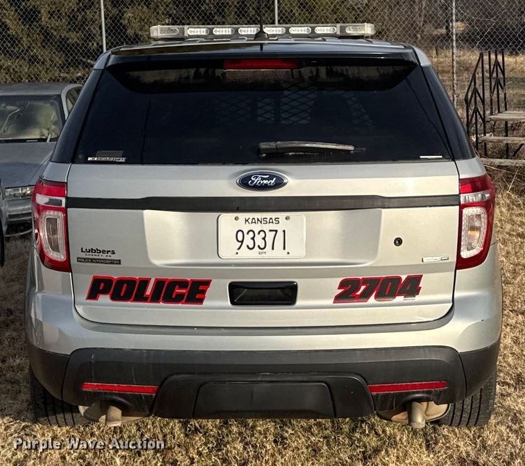 image for item EU6484 2014 Ford Explorer Police Interceptor SUV
