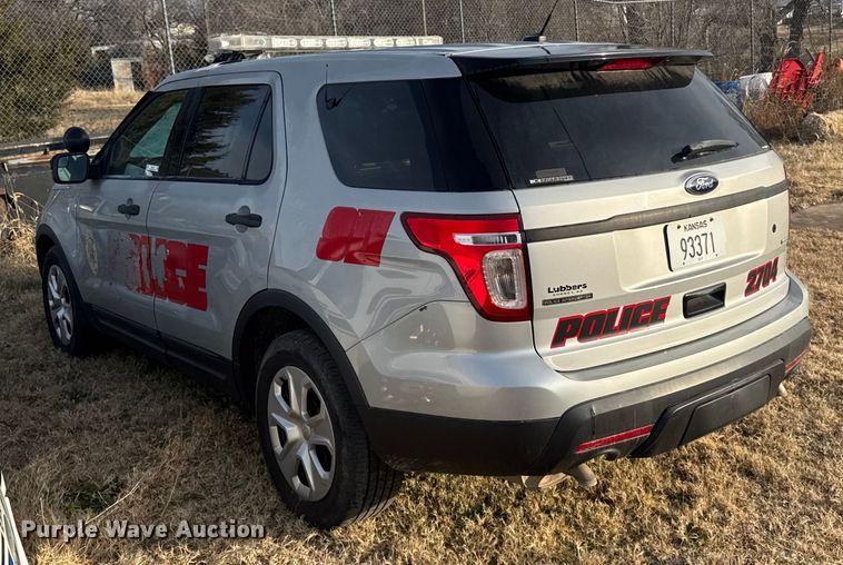 image for item EU6484 2014 Ford Explorer Police Interceptor SUV
