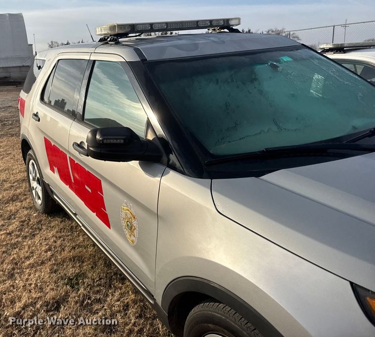 image for item EU6484 2014 Ford Explorer Police Interceptor SUV