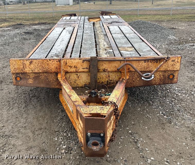 image for item EV2581 1996 Interstate equipment trailer