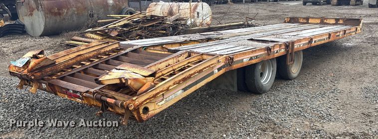 image for item EV2581 1996 Interstate equipment trailer