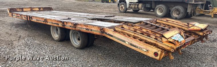 image for item EV2581 1996 Interstate equipment trailer