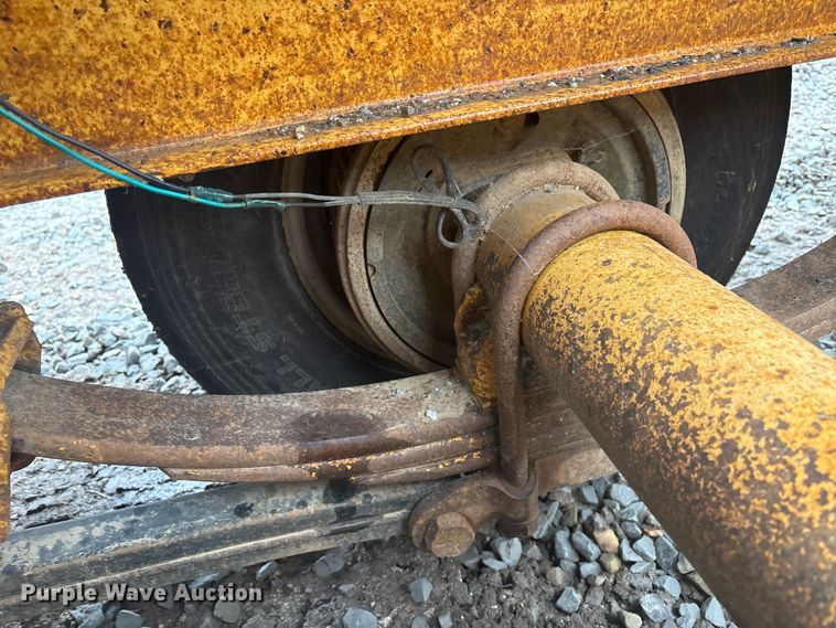 image for item EV2581 1996 Interstate equipment trailer