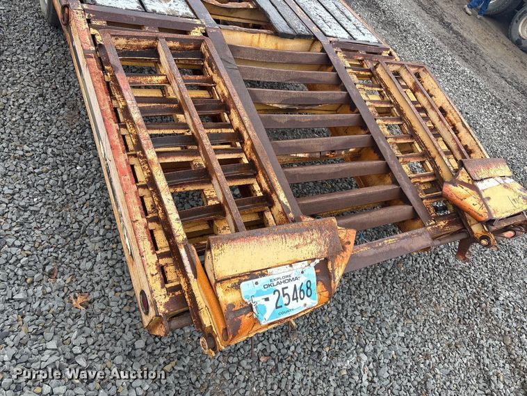 image for item EV2581 1996 Interstate equipment trailer