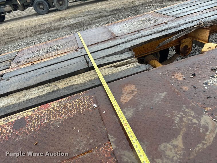 image for item EV2581 1996 Interstate equipment trailer