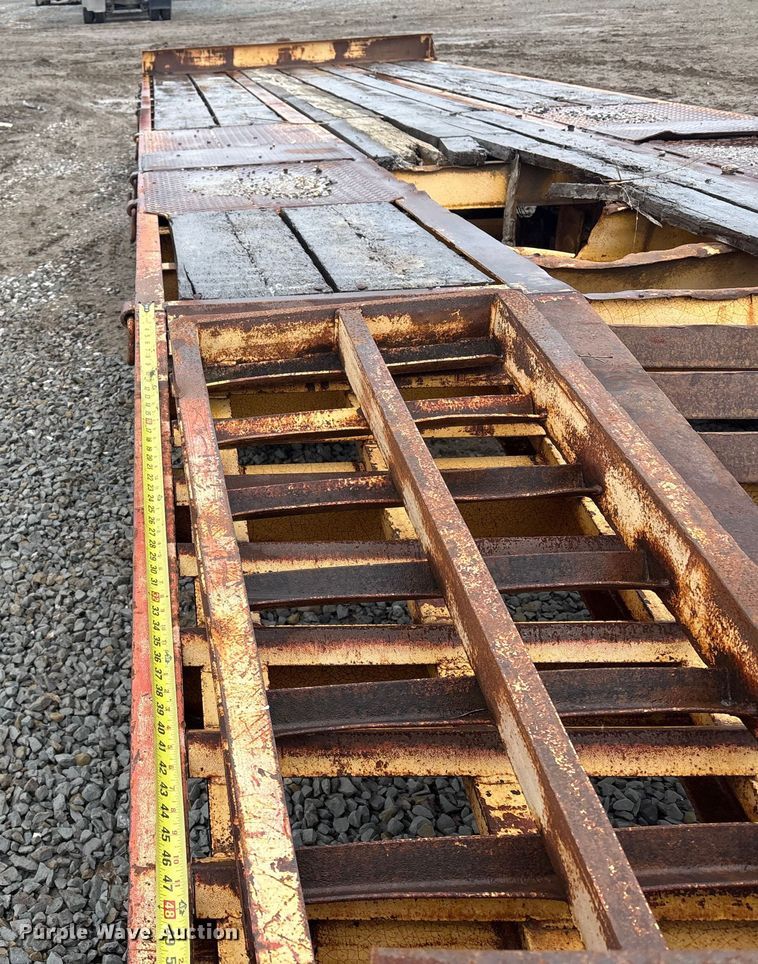 image for item EV2581 1996 Interstate equipment trailer