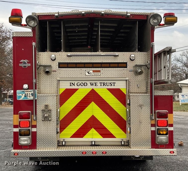 image for item EV3389 2004 American Lafrance Eagle pumper fire truck