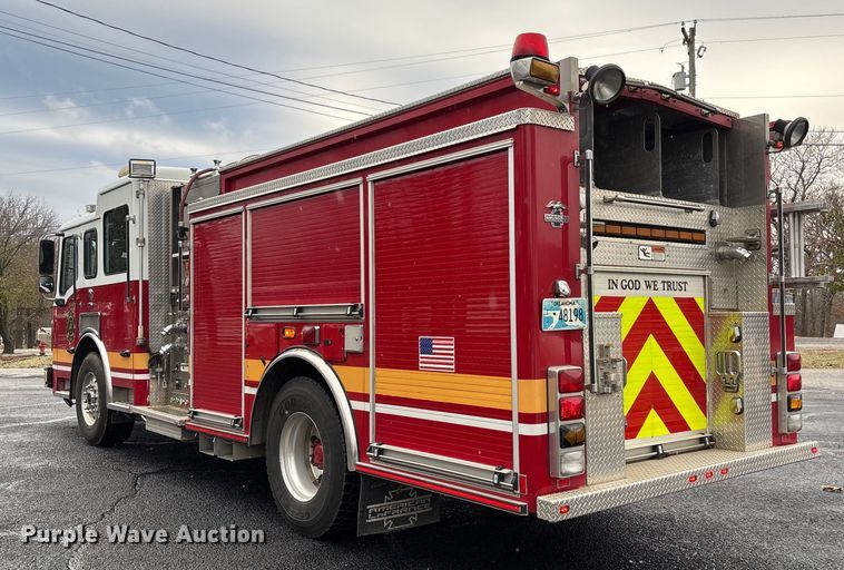 image for item EV3389 2004 American Lafrance Eagle pumper fire truck