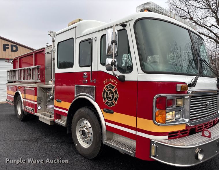 image for item EV3389 2004 American Lafrance Eagle pumper fire truck