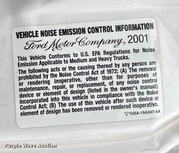 image for item EV3489 2002 Ford F650 dump truck