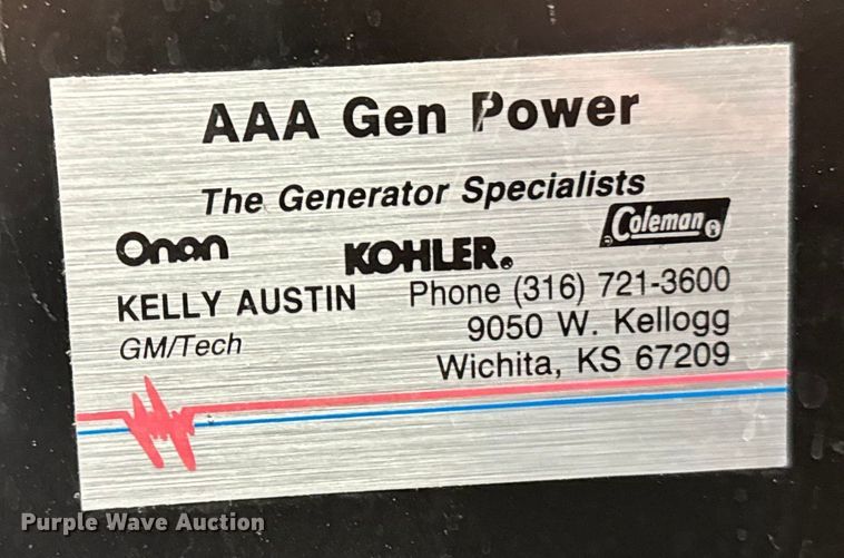 image for item FB0507 Kohler generator